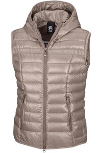2024 Pikeur Womens Lindsay Quilted Waistcoat 500501 - Soft Greige